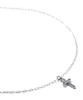 Jbans Classic Embossed Cross Pendant 04 Chain Necklace (C2601-An1011_Sv)