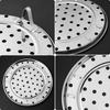 9.5-inch Dia Stainless Steel Steamer Rack with Removable Legs Vegetable Steamer Basket for Pot Steaming Baking