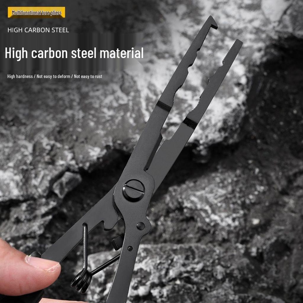 Multifunctional Fishing Pliers: Extended Scissors, Line Cutter, Hook Remover, Portable Fish Controller