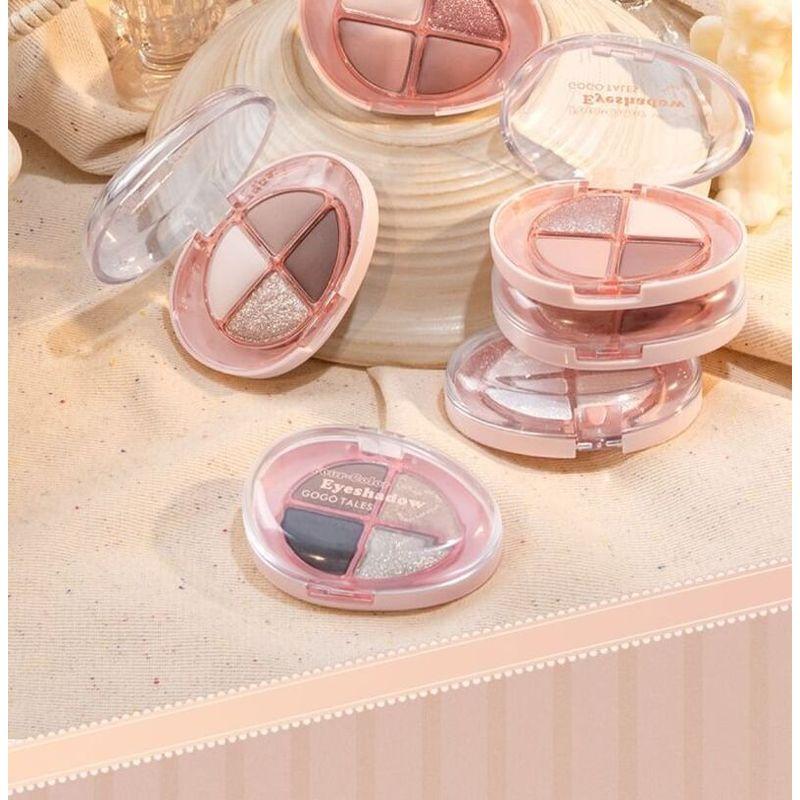 GOGO TALES - Glitter 4 Color Eyeshadow Palette (7-9)