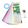 1 Set Math Counting Flash Card Book Toy Arithmetic Training Game Props Addition Subtraction Multiplication Division Learning ZYF