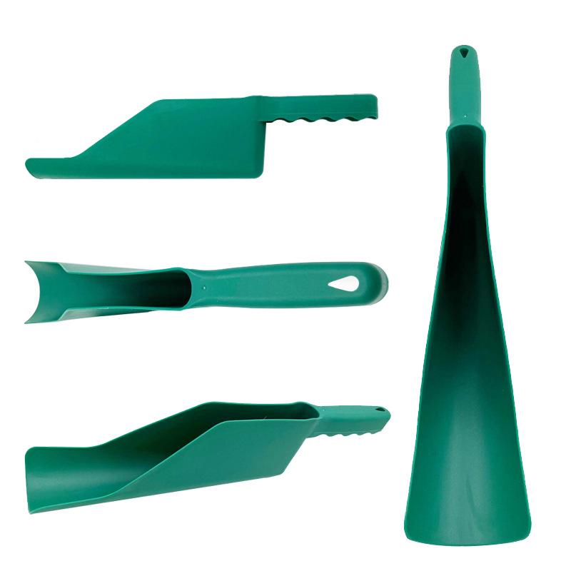 Eaves Shovel: Large-Capacity Plastic Leaf Scoop for Roof and Garden Cleaning