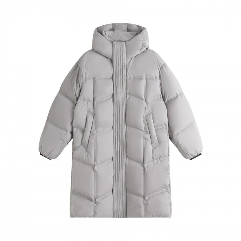 Mens Winter Down Jacket 90 White Duck Warm Hooded Coat
