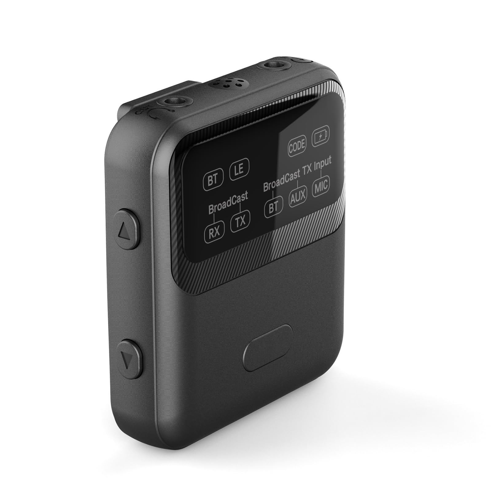 

eppfun LE Adaptive Compatible Bluetooth Audio Receiver Transmitter with Aux Support for Wired Car Stereo and More Audio/APTX 5.4 & Speakers, Systems, чорний
