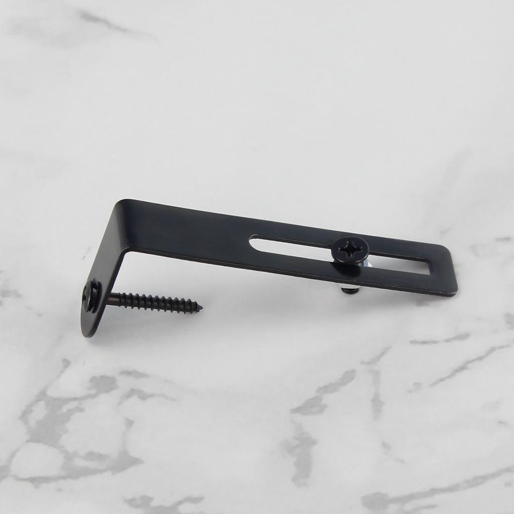 FLEOR 1PCS LP Pickguard Bracket Electric Guitar Pick Guard Holder with Mounting Screws Nut, Chrome /Black/Gold Choose