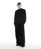 Digeunag Diagonal Mock Neck Printed T-Shirt (Black)_ Pd3Ts0505