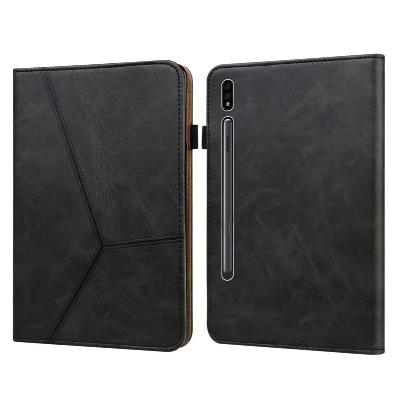 For Samsung Tab S7 Fe Case Fashion Wallet Stand PU Leather Cover for Tab S9 FE Case for Samsung Tab S9 FE Plus S8 S10 Plus 12.4"