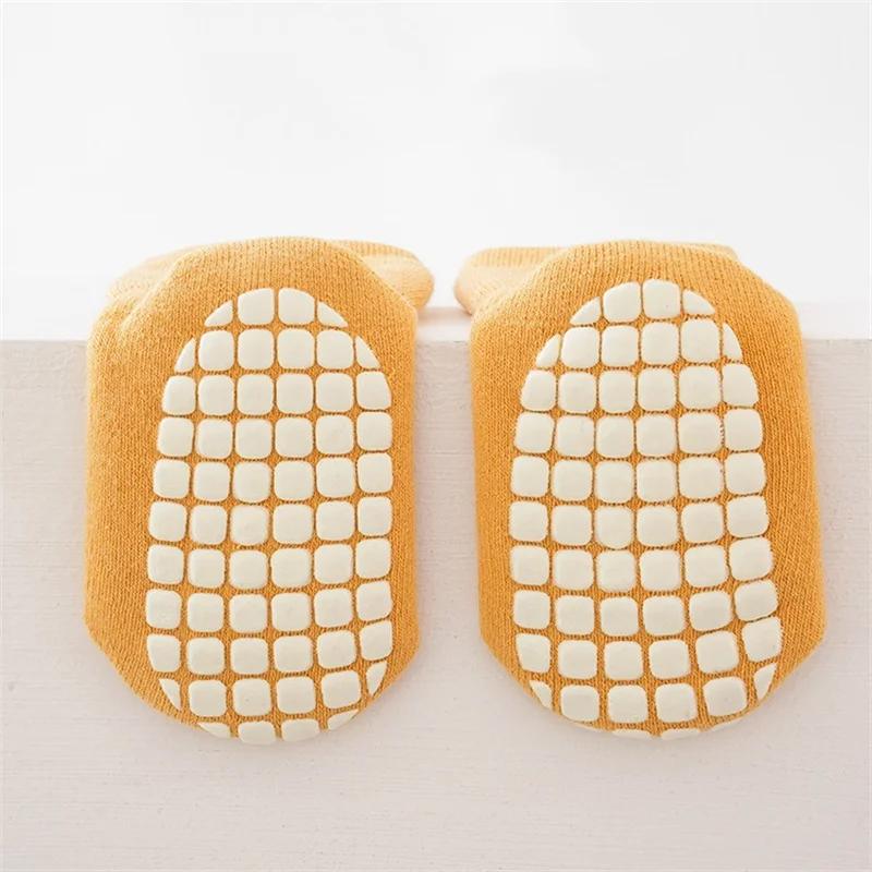 6 Pairs/lot Autumn Winter Warm Toddler Boy Girls Floor Socks Thicken Baby Non-slip Thermal Socks Children Clothing Accessories
