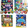 Handpainted Rock Art Kit For Kids Creative Diy Colorful Painting Educational Toy Set