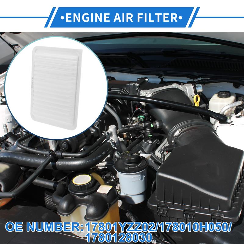 X Autohaux 1 Pcs Engine Air Filter for Toyota Camry 2.5L L4 10-17 Long Life Engine Air Filter