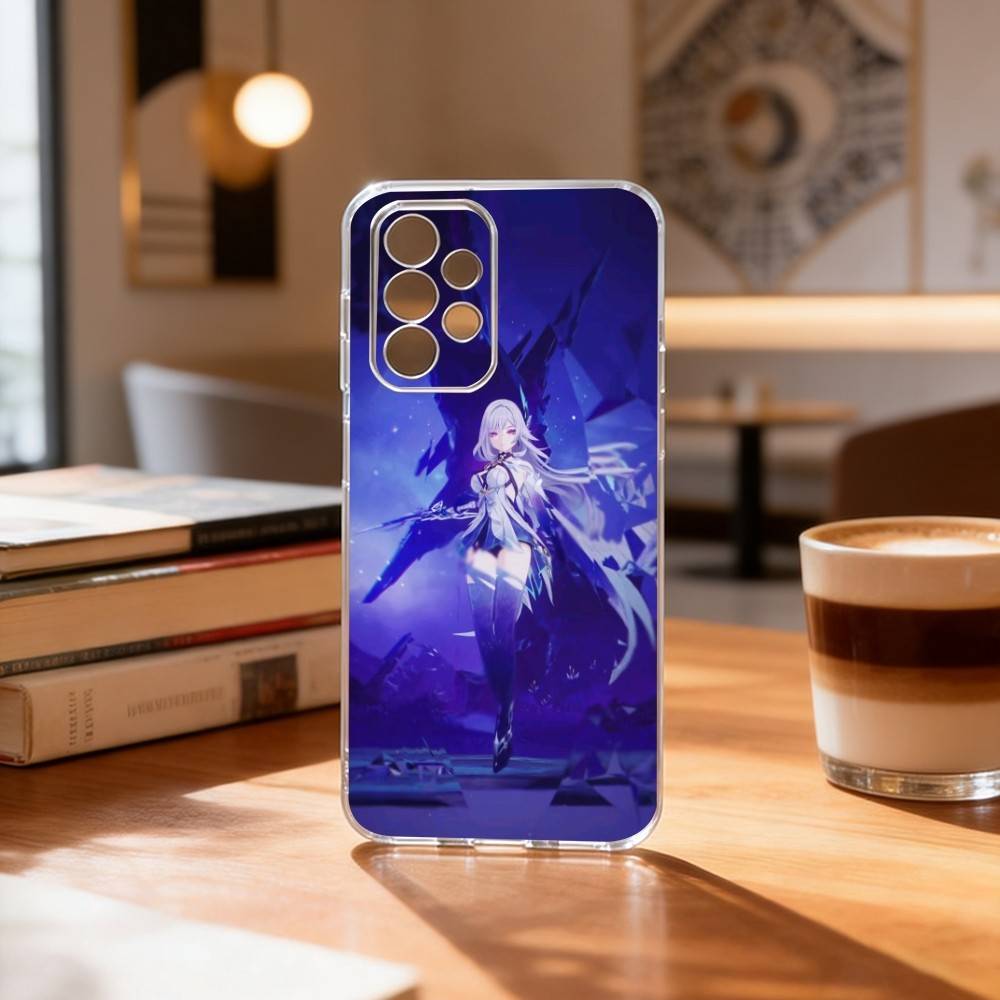S-Skirk Impact Genshin Phone Case For Samsung S25,S24,S21,S22,S23,S30,Ultra,S20,Plus,Fe Transparent Cover