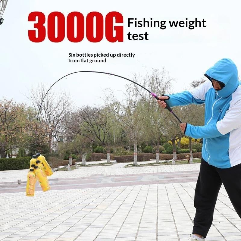 Spinning Casting Dual Use Fishing Rod 1.65m 2 Section Fiberglass Lure Tackle for Beginner and Pro Anglers