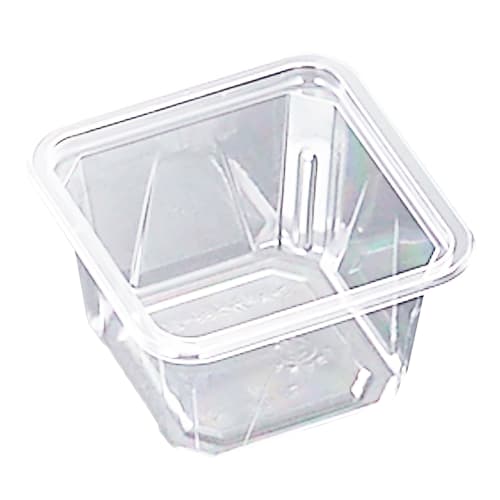 Chuo Kagaku C-AP Square Cups, Made in Japan, 88-200, 200ml, 50-Pack, Capacity: Approx. 200ml