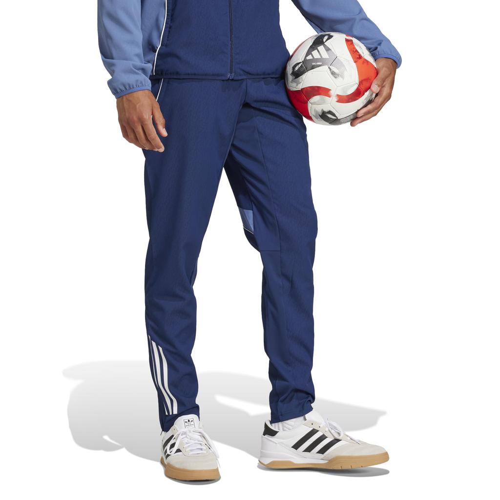 Adidas Tiro 25 Competition Presentation Soccer Team Navy Blue Size Men's Pants, JSK08, Blue/Crew (JI6565), J/M
