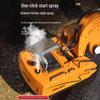 Children's Remote Control Excavator Toy - Large Electric Alloy Digger with Spraying Feature