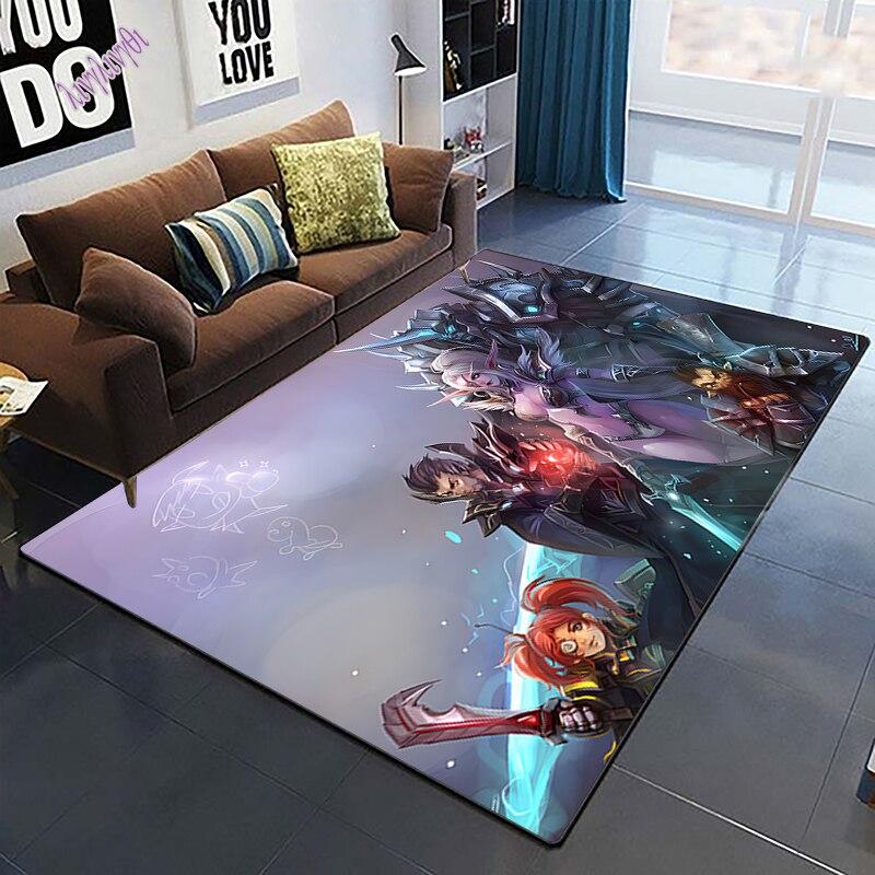 World of Warcraft Cool Creativity Tištěný vzor Protiskluzový koberec Bohemia Koberec Obývací pokoj Dekorace koberce Tapiserie