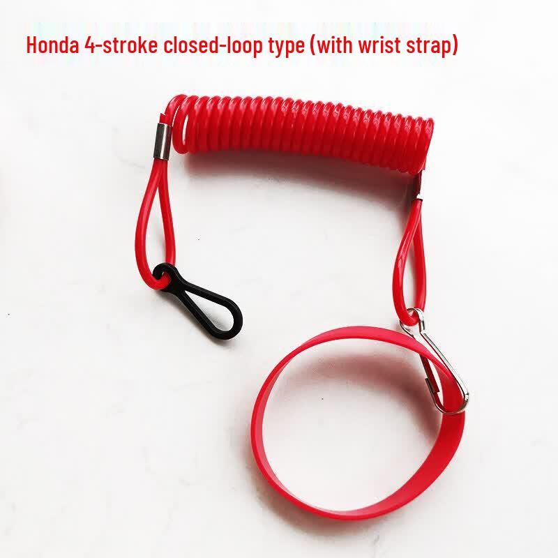 Marine Outboard Safety Kill Switch Lanyard