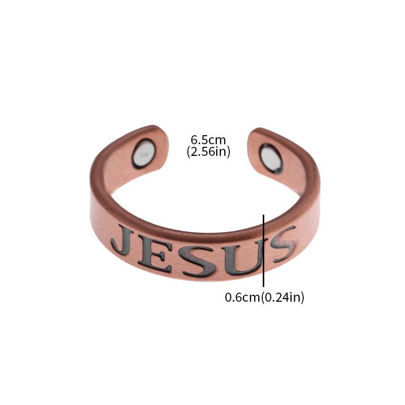 Bear Claw Copper Ring Magnetic Energy Joint Pain Ring For Women Men Retro Fashion Healthy Jewelry