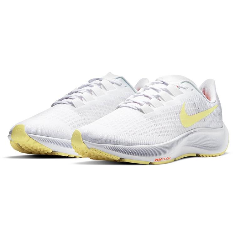 (WMNS) Nike Air Zoom Pegasus 37 'Weiß Hellzitrone' Damen BQ9647-105