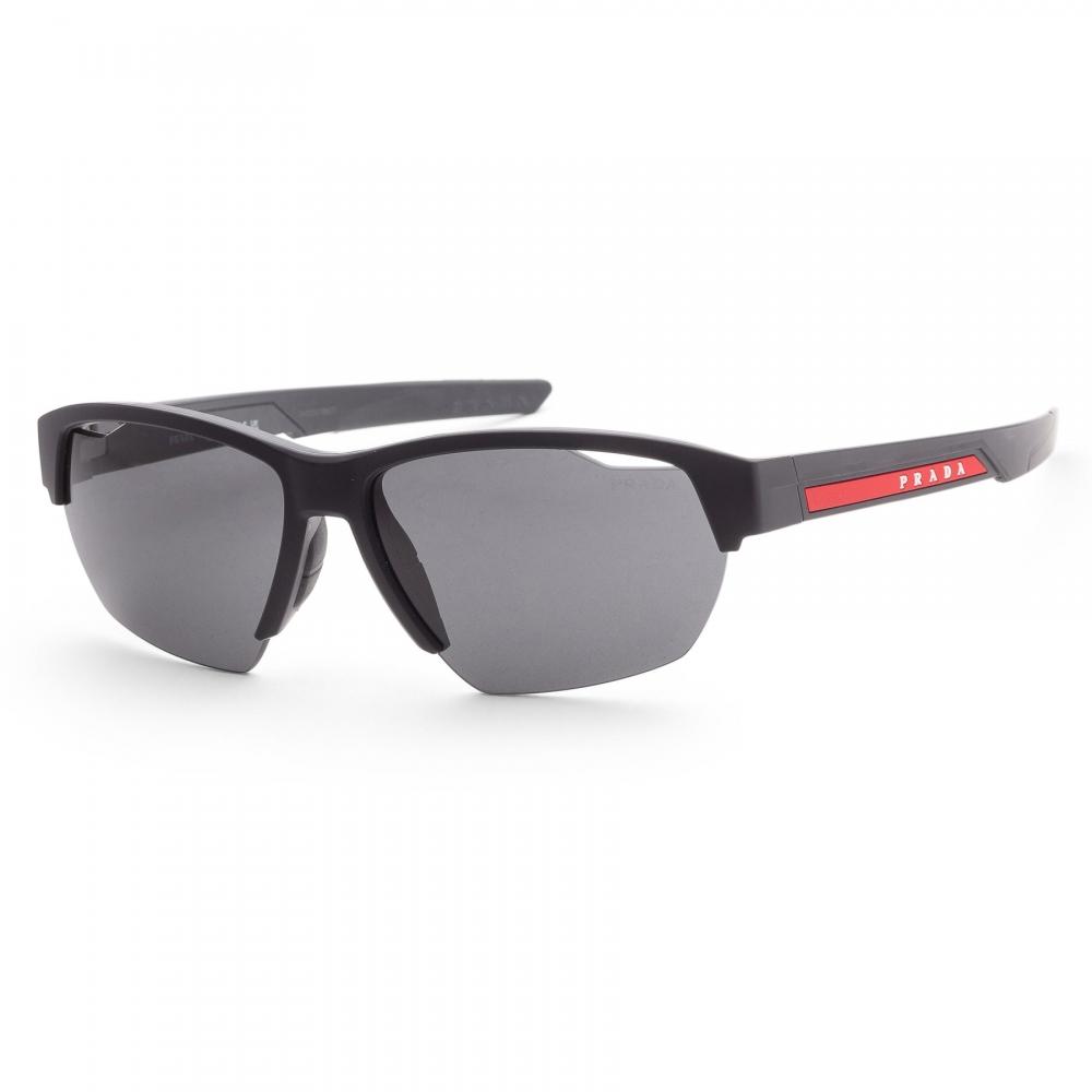

Мужские солнцезащитные очки Prada PS-03YSF-1BO06F Linea Rossa 64 мм, матовые черные