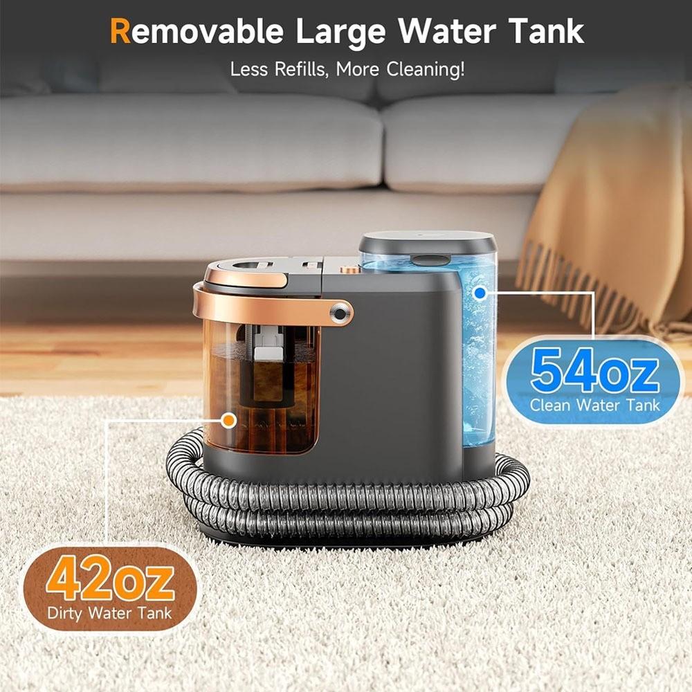 Multifunctional Fabric Cleaning Machine Household Carpet Sofa Bed CarSeat Fabric Washer Portable Spot & Upholstery Cleaner