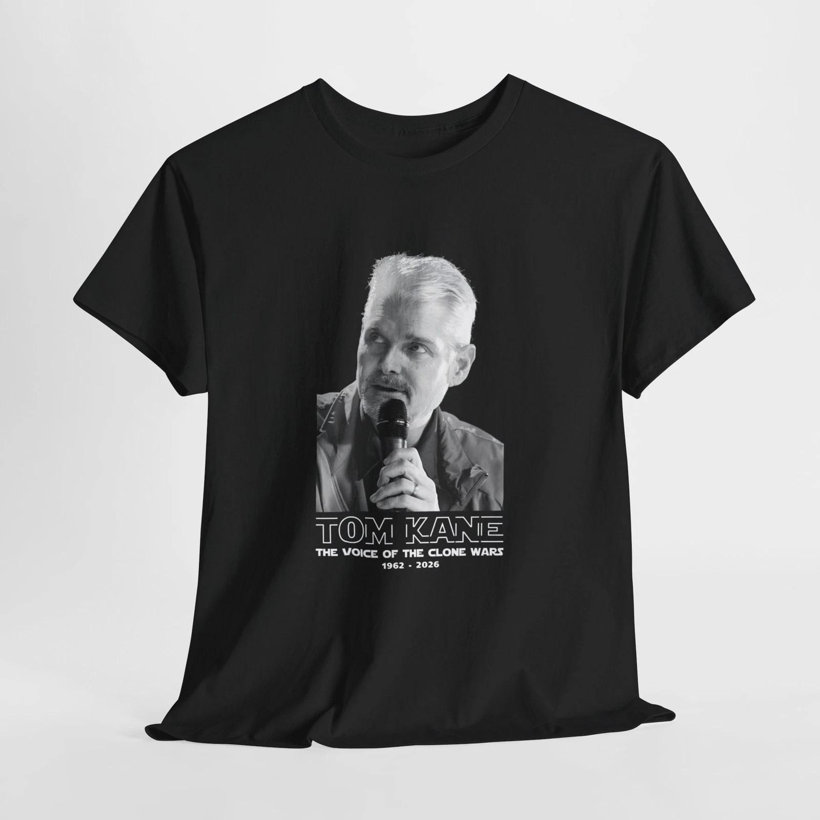 Tom Kane Memorial The Legendary Voice of the clone wars shirt S