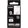 Casio Calculator “Nameland” Tape Cartridge XR9WE