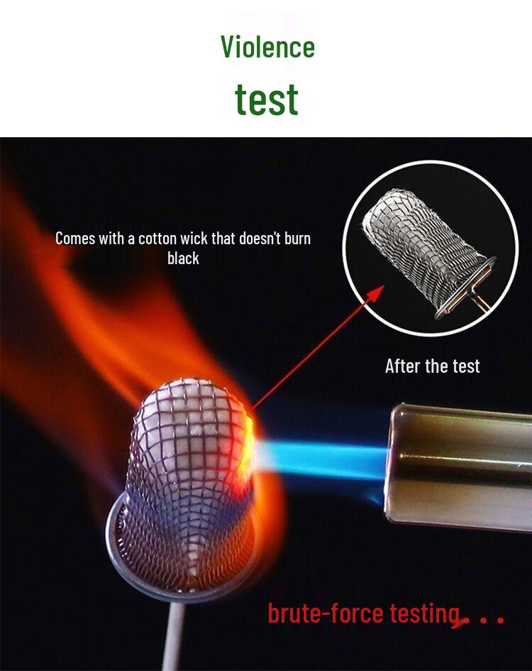 Cupping Fire Torch: Burn-Proof, Anti-Scald Alcohol Lighter with Cotton Swab Bottle