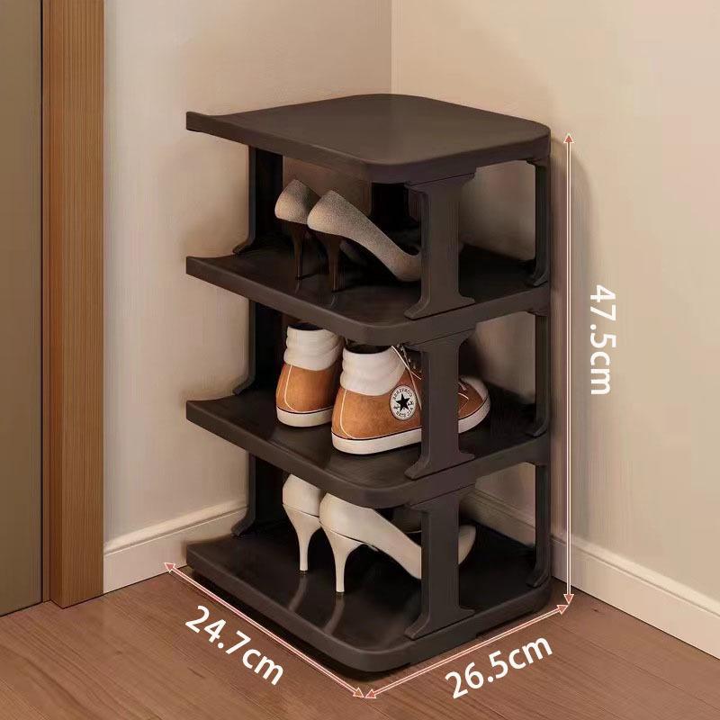 TikTok Compact Dustproof Shoe Cabinet: Space-Saving Multi-Layer Storage for Dorms and Hallways