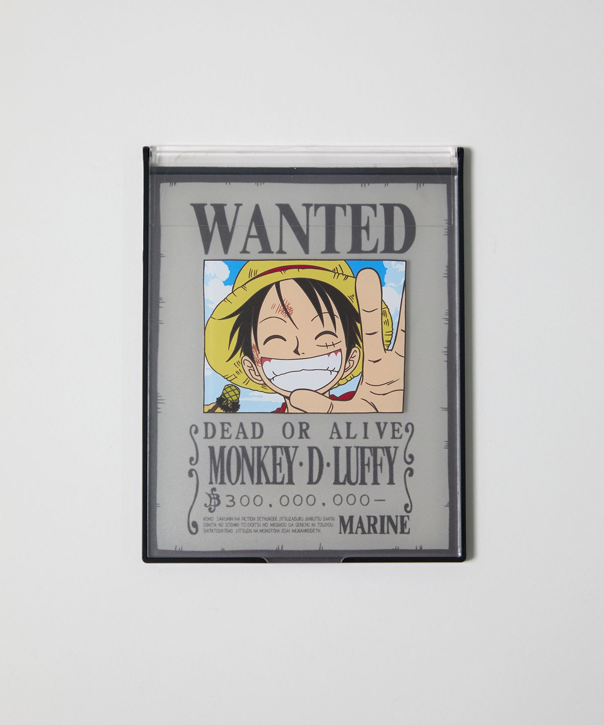 One Piece Luffy Wanted Wanted Poster Hand Mirror