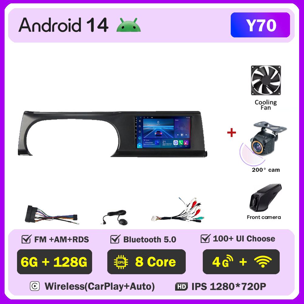 For KlA Seltos KX3 2020 Car Multimedia Video Player Smart Car Systems Mirror Link GPS Navigation Android 14 Autoradio 5G Wifi