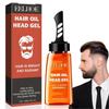 Haarstyling-Gel für Männer, 2-in-1 Haarwachs-Gel mit Kamm, Haar-Gel Männer-Haarwachs Männer, Haarstyling-Gel zum Modellieren von Haaren und natürliches Styling von Haaren,