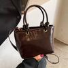 Premium Maillard Bag Women's New Red Wedding Bags Fashion Hand Carrying One Shoulder Crossbody Bucket Bag