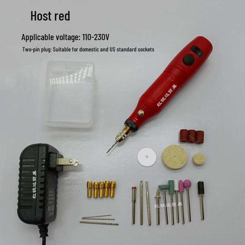 Mini Burghiu Electric & Polizor cu Control al Vitezei pentru Sculptură, Lustruire și Gravură