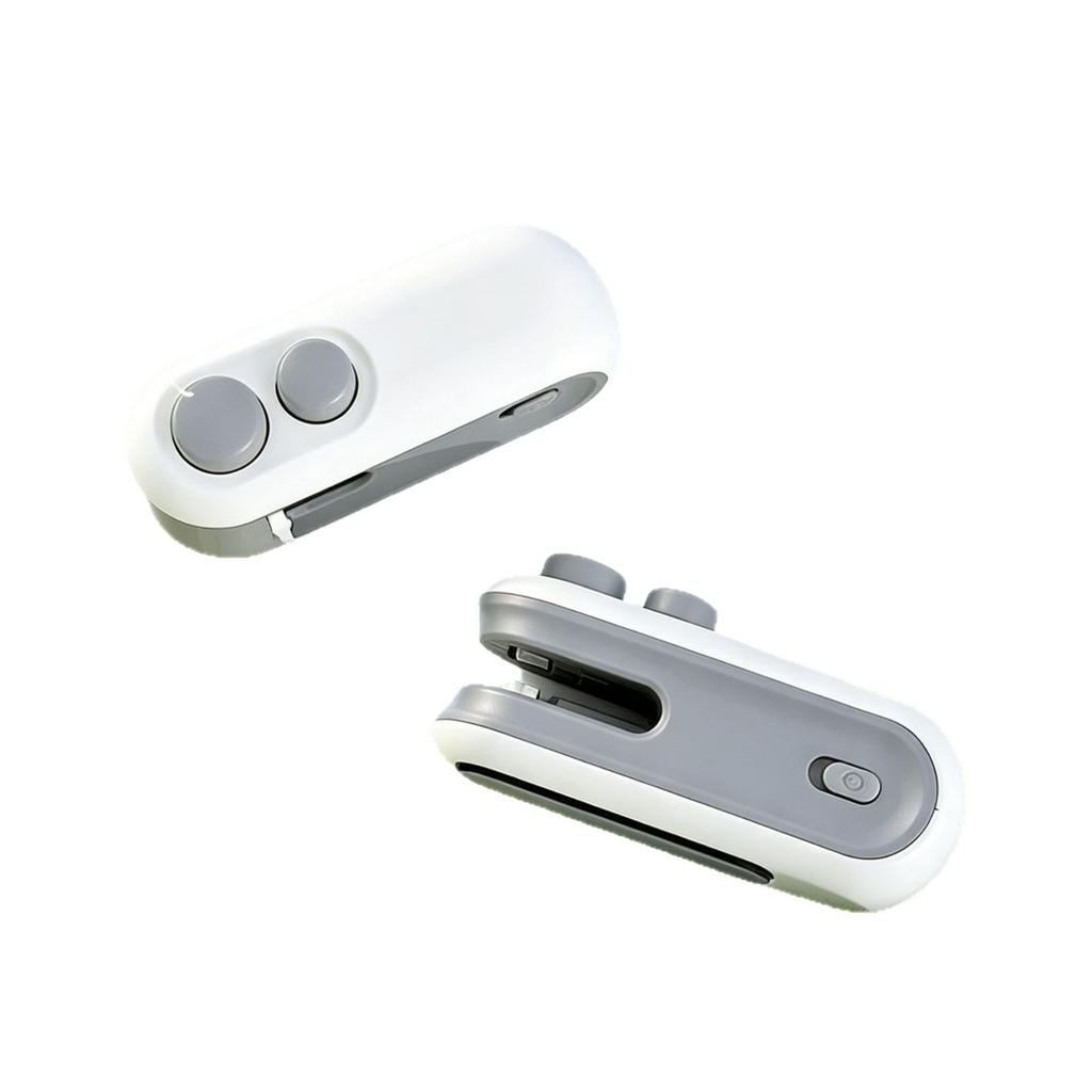 1 In 1 Mini Bag Sealer Cutter Portable Handheld Plastic Bag Heat Sealer Multifunctional Snack Food Packaging Sealing Machine