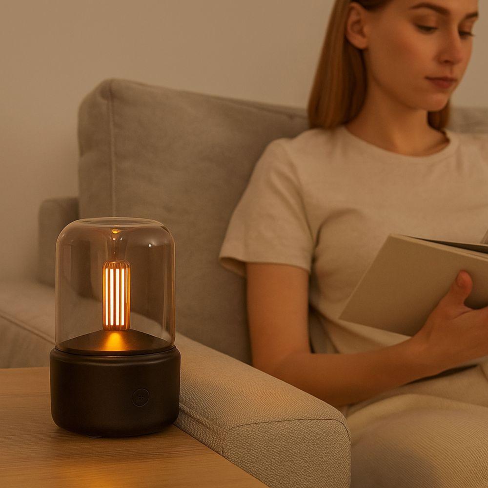 LED Aromatherapy Diffuser Light Dry Boil Protection Essential Oil Diffuser Aroma Diffuser  Bedroom