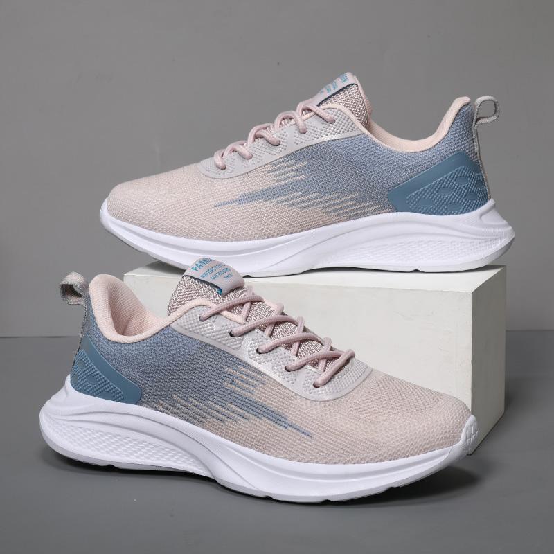 

Модная осенняя обувь, женские кроссовки, дышащие кроссовки, 6 цветов 41 темно-розовый