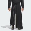 adidas Originals X Willy Chavarria FW25 Pleated Striped Minimalist Comfortable Casual Long Skirt Women Skirts KD9352