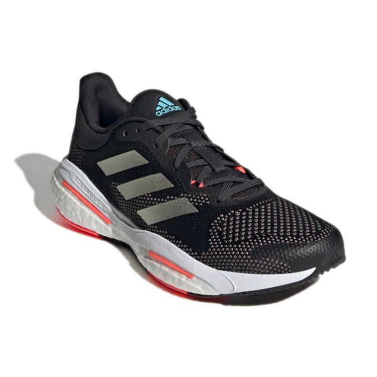 Adidas  SolarGlide 5 Carbon Turbo Women Sneakers Black Sandy-Beige-Metallic H01163