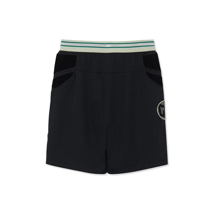 Li Ning Basketball Game Sports Shorts Men Shorts Black AAPR413-2