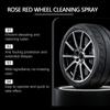Car Tire Cleaner Spray Cleaning And Stain Removal Spray Descaling And Refresh New Tire Cleaner Clean Your Entire Wheel,120ML