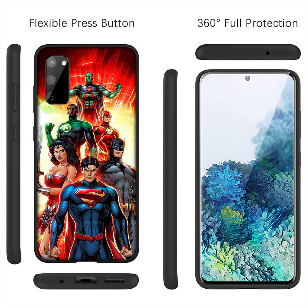 for Samsung Galaxy S25 S24 S23 S22 Ultra FE Plus A17 A37 A57 A56 A55 A06 A16 A15 A36 A26 A35 A05 A25 A54 Phone Case Kawaii Supermans Man Super Hero