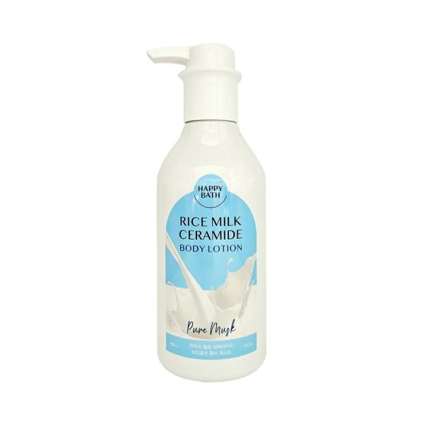 

HAPPY BATH Ceramide Body Lotion Pure Musk 400g [WD36AFB_251001]