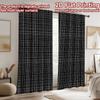 2D flat Photography Backdrop Tapestry Black and White Grid 100% Polyester Holiday Decorations Perfect for Suitable for