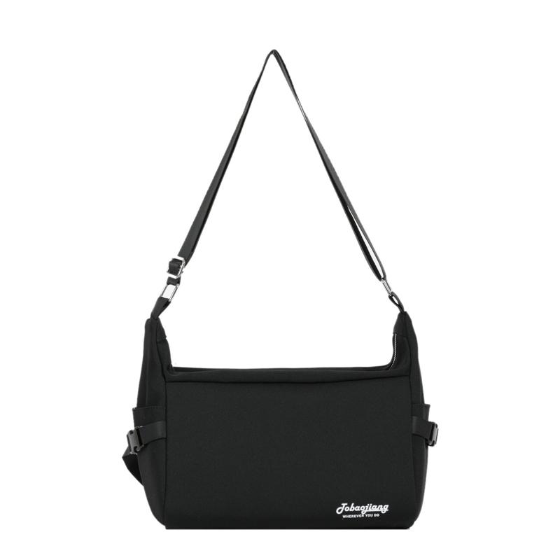 

Сумка через плечо с буквенным принтом, женская сумка через плечо большой вместимости, сумка-мессенджер чёрный