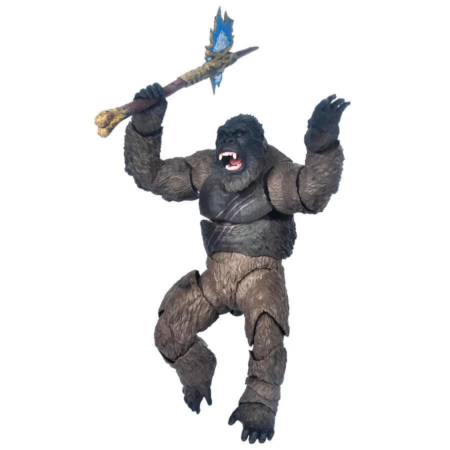 2021 SHF 18cm Movie Monkey King Kong Articulated Figure Miniature High Quality Premium Grade Playthings Children Present