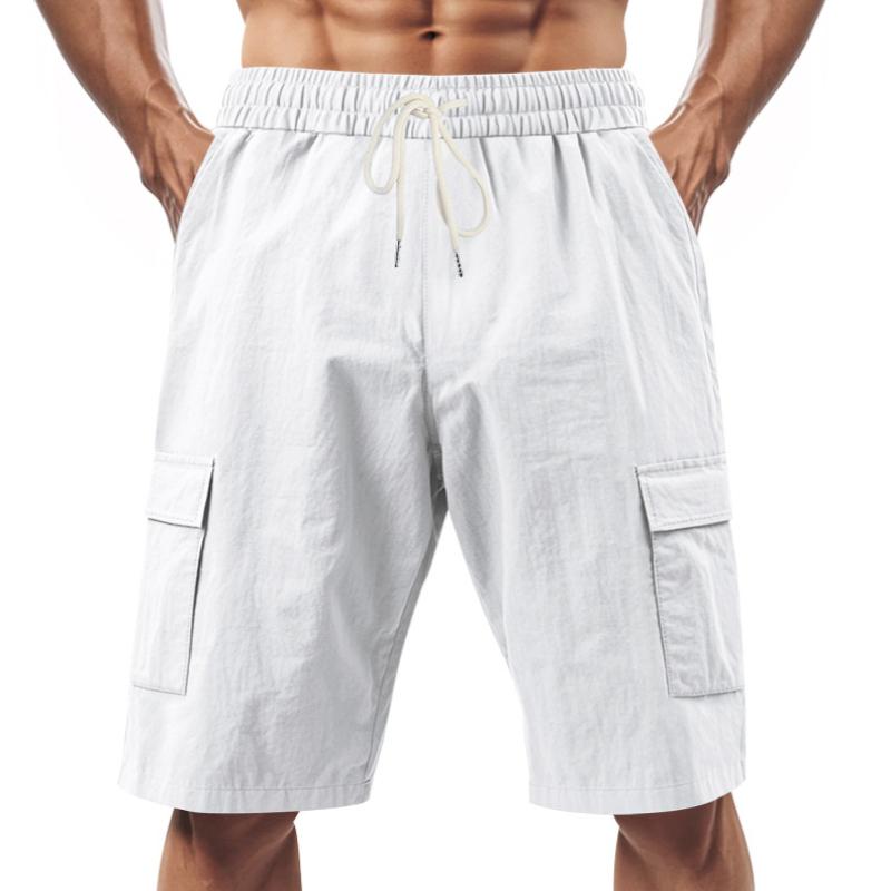 Pantaloni de lucru la modă pentru bărbați Vara Pantaloni scurți casual de plajă pentru bărbați