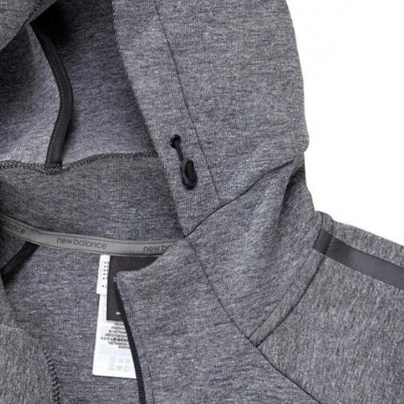 New Balance Unisex Cushion Paper Hoodie Zip Up Nbmda16003