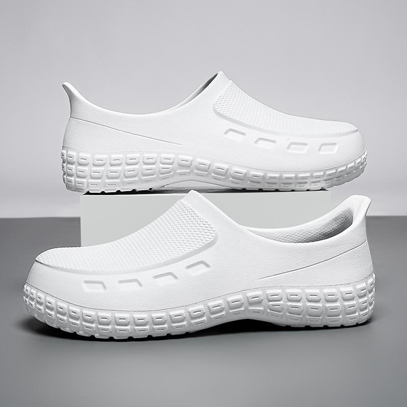 Chef shoes non-slip, waterproof and oil-proof kitchen men's summer work and kitchen special men's professional work shoes work large size