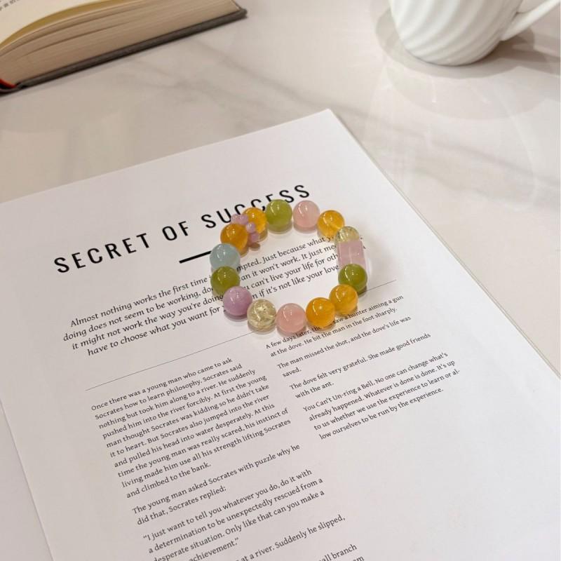 DuoBaoyuJi Original Dopamine Multi-Stone Crystal Bracelet Women